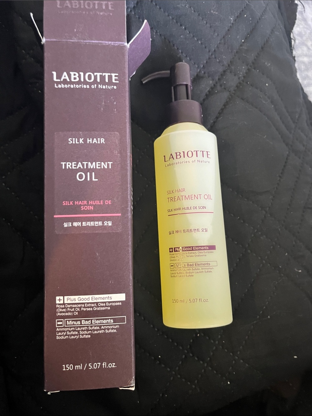 Labiotte Silk Hair Treatment Oil - 5.07 oz